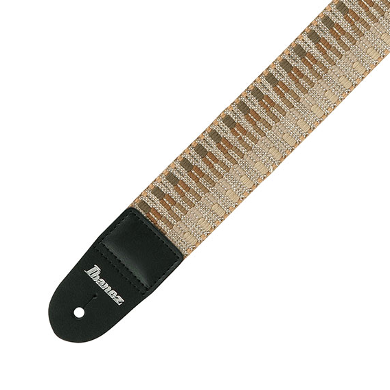 Ibanez GSB50 Braided Guitar Strap, Khaki