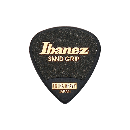 Ibanez Grip Wizard Guitar Picks, Black, Extra Heavy (1.2mm)
