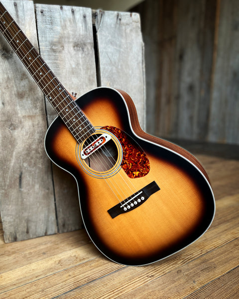 Guild M240E Acoustic-Electric Guitar & Gigbag – Elderly Instruments