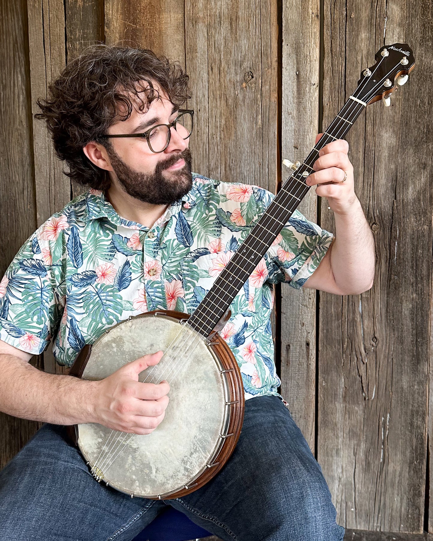 Showroom photo of Nechville Atlas 12" Open Back Banjo 