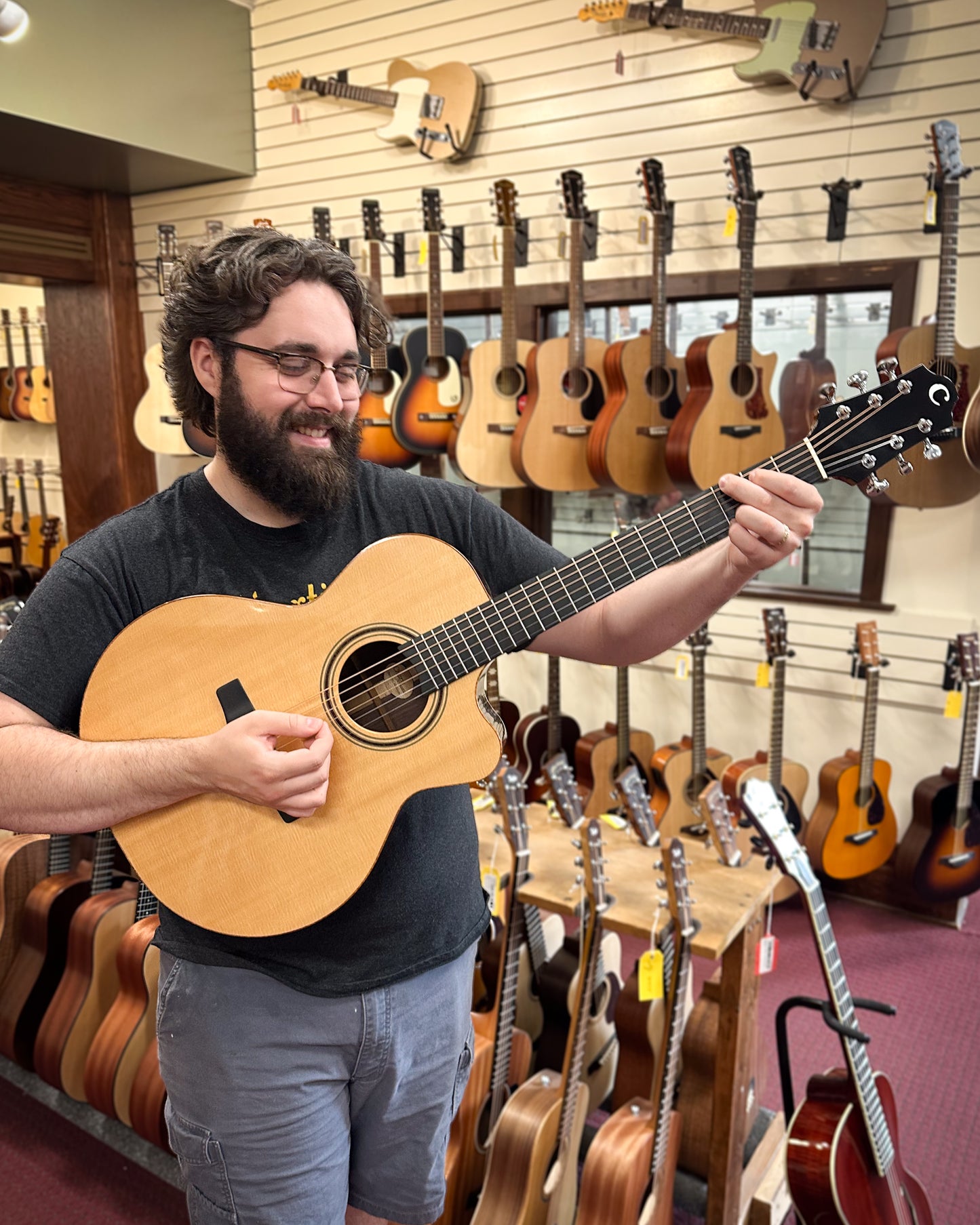 Showroom photo of Charis SJ Performance Series Acoustic Guitar (2009)