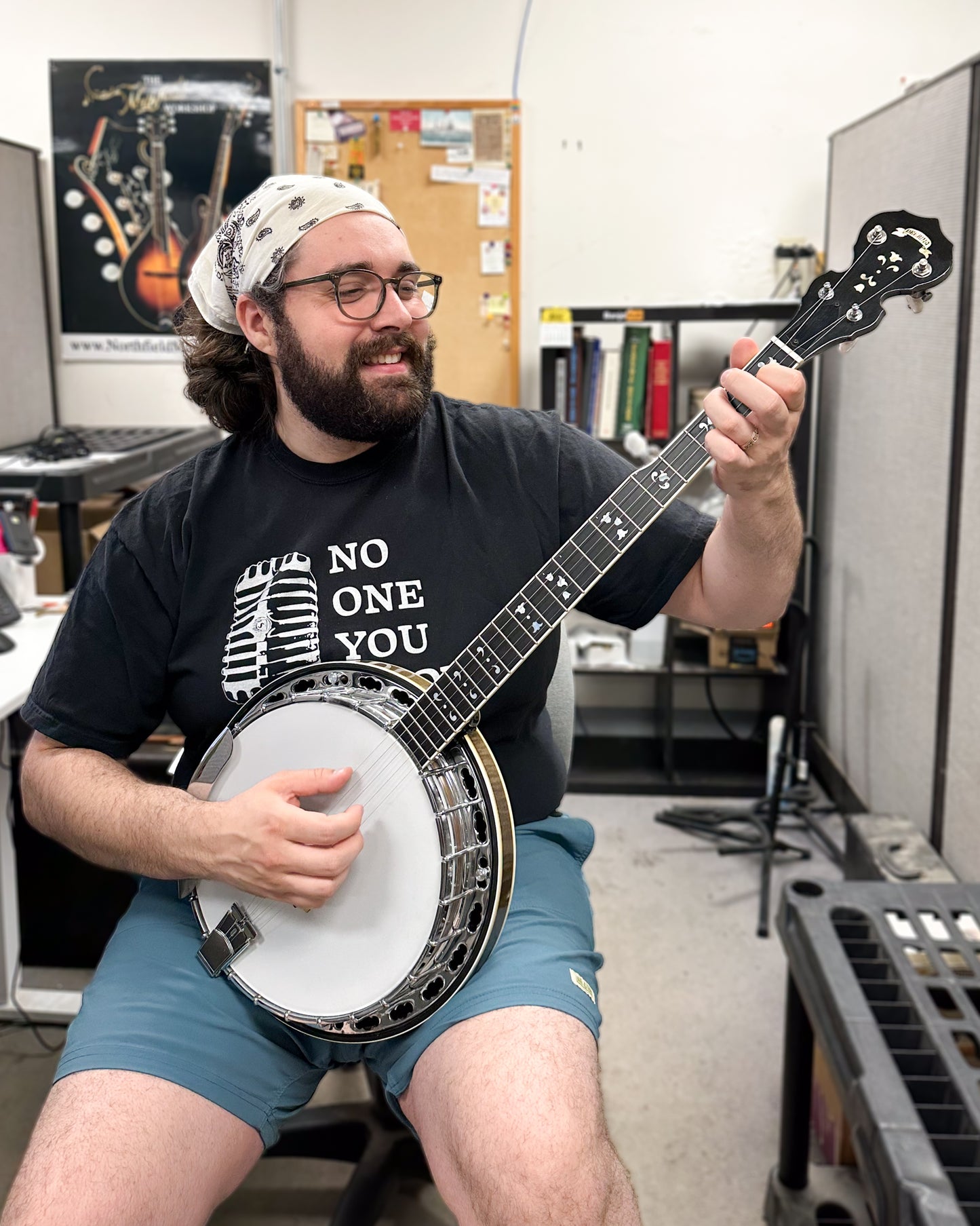 Showroom photo of Deering Maple Blossom Resonator Banjo (1994)
