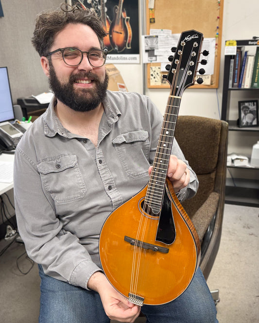 Showroom photo of Northfield NFM-A4 A4 Special A-Style Mandolin & Case