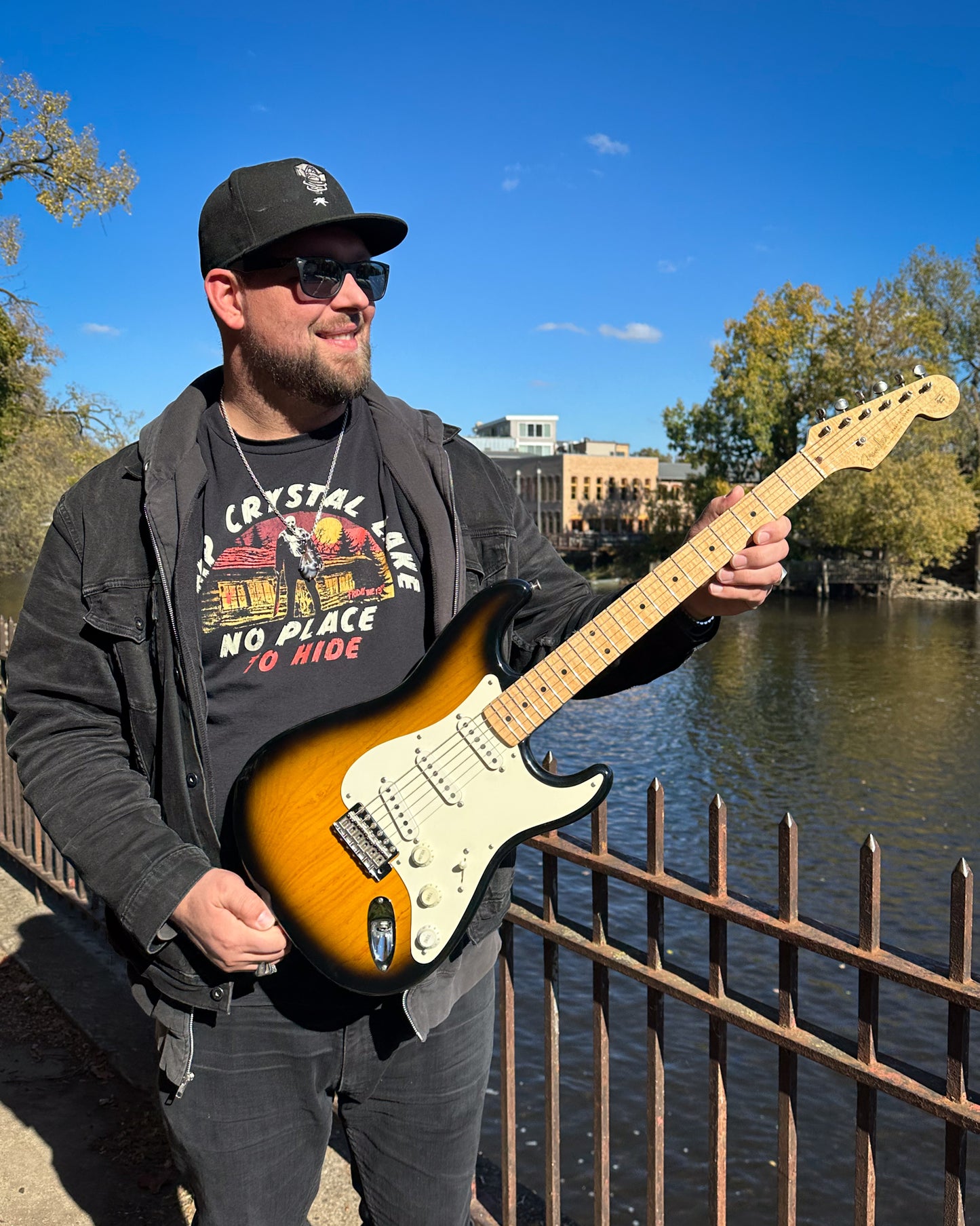 Showroom photo of Fender Custom Shop '54 Reissue Stratocaster Electric Guitar (1996)