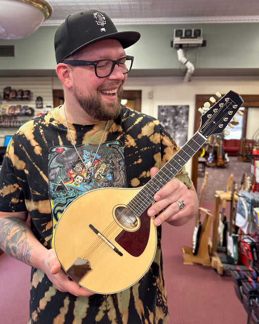 Showroom photo of Trinity College TM-250 Celtic Mandolin - Natural Top