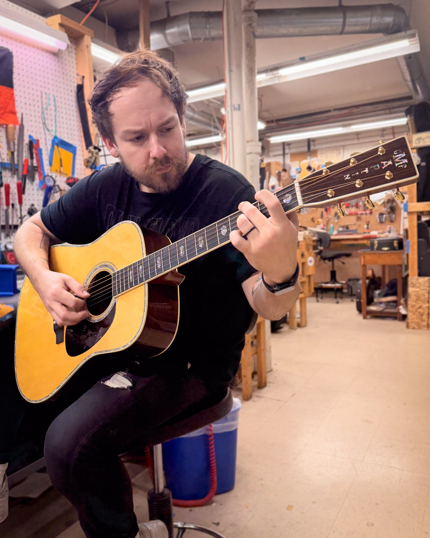 Showroom photo of Martin D-41 Guitar & Case, 2024 Edition