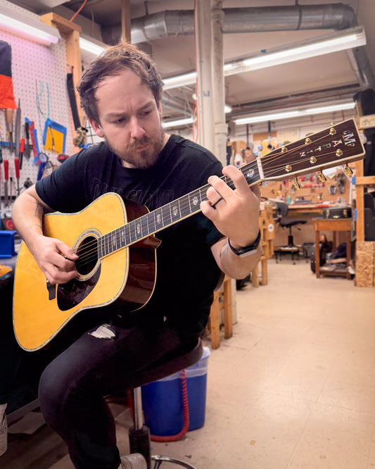 Showroom photo of Martin D-41 Guitar & Case, 2024 Edition