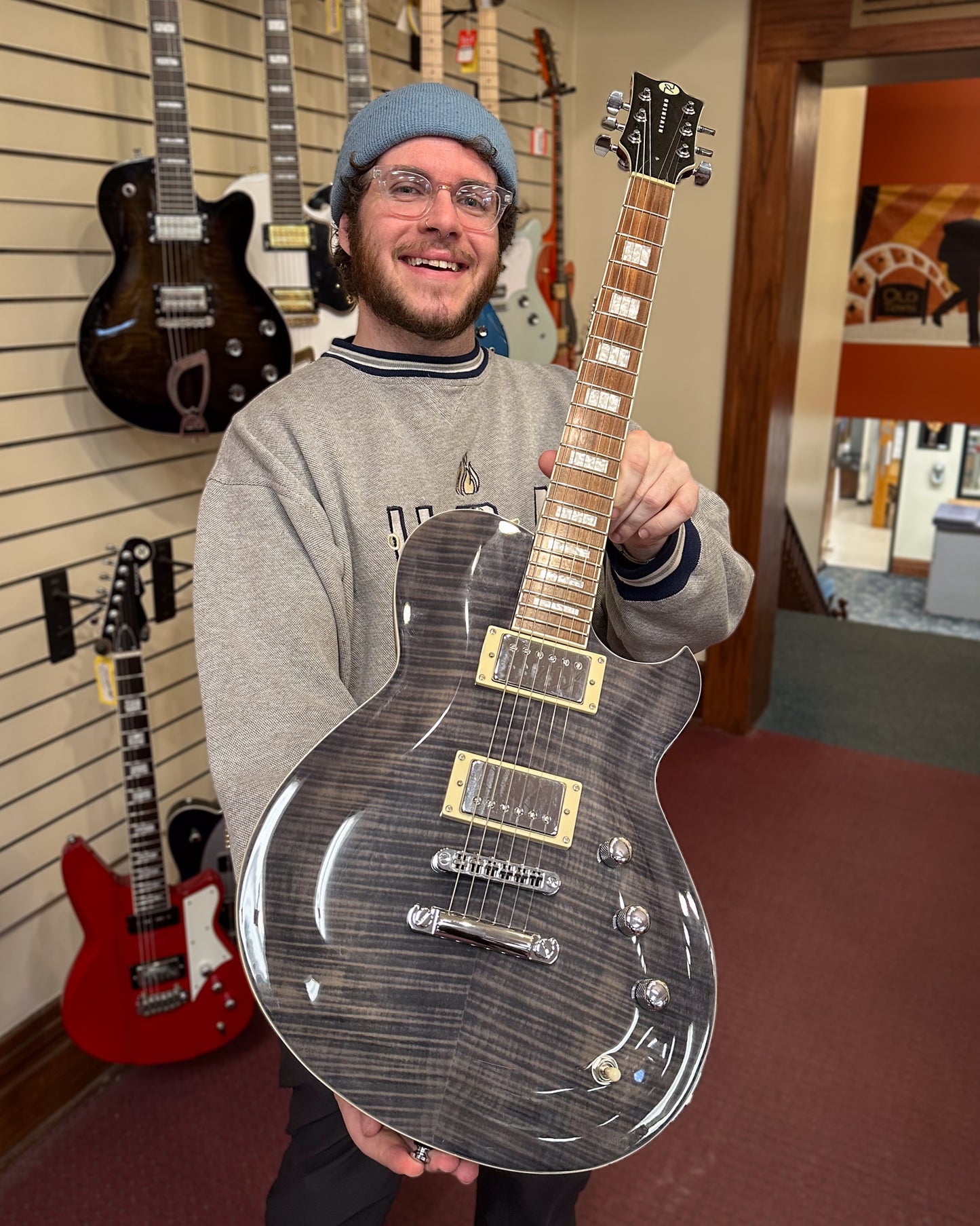 Showroom photo of Reverend Roundhouse II FM Electric Guitar (2021)