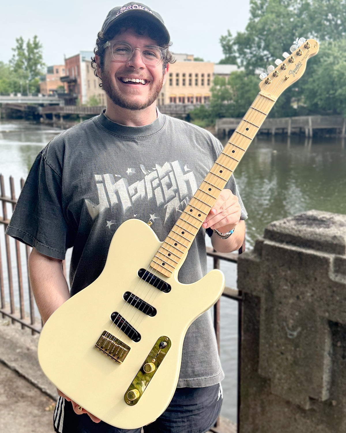 Showroom photo of Fender James Burton Telecaster Electric Guitar (2006)