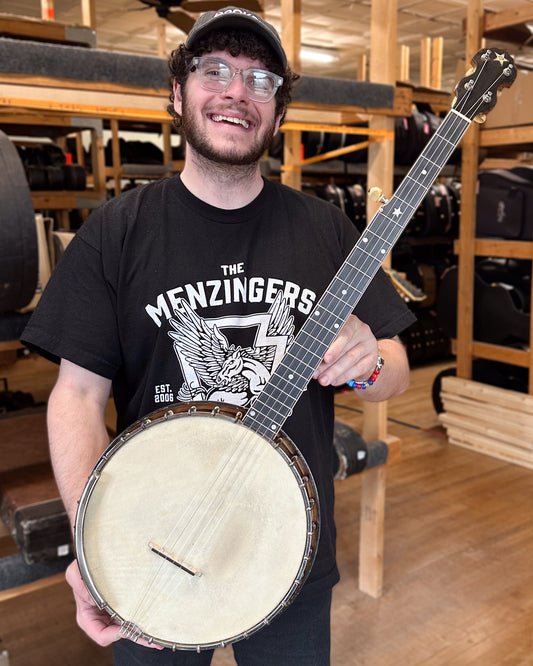Showroom photo of Vega Whyte Laydie No.2 Openback Banjo (1930)