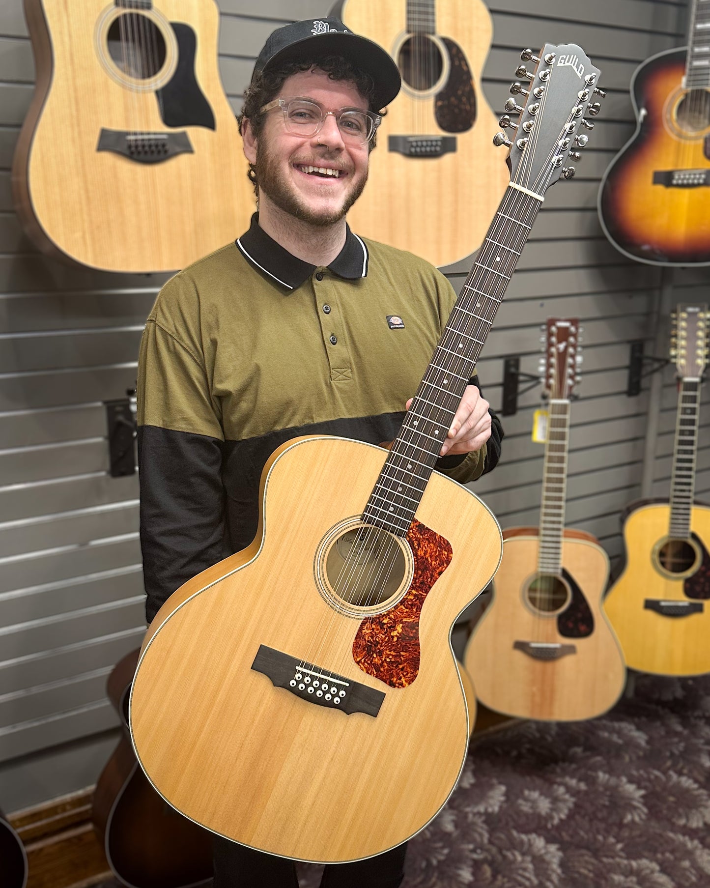 Showroom photo of Guild Archback F-2512E Maple Acoustic 12-String Guitar