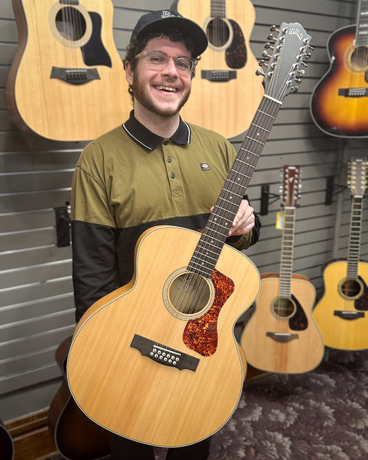 Showroom photo of Guild Archback F-2512E Maple Acoustic 12-String Guitar