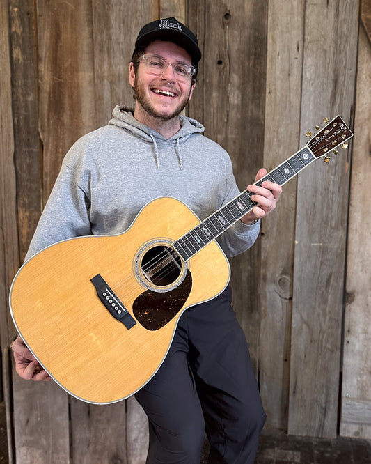 Showroom photo of Martin J-40 Guitar & Case, 2024 Edition