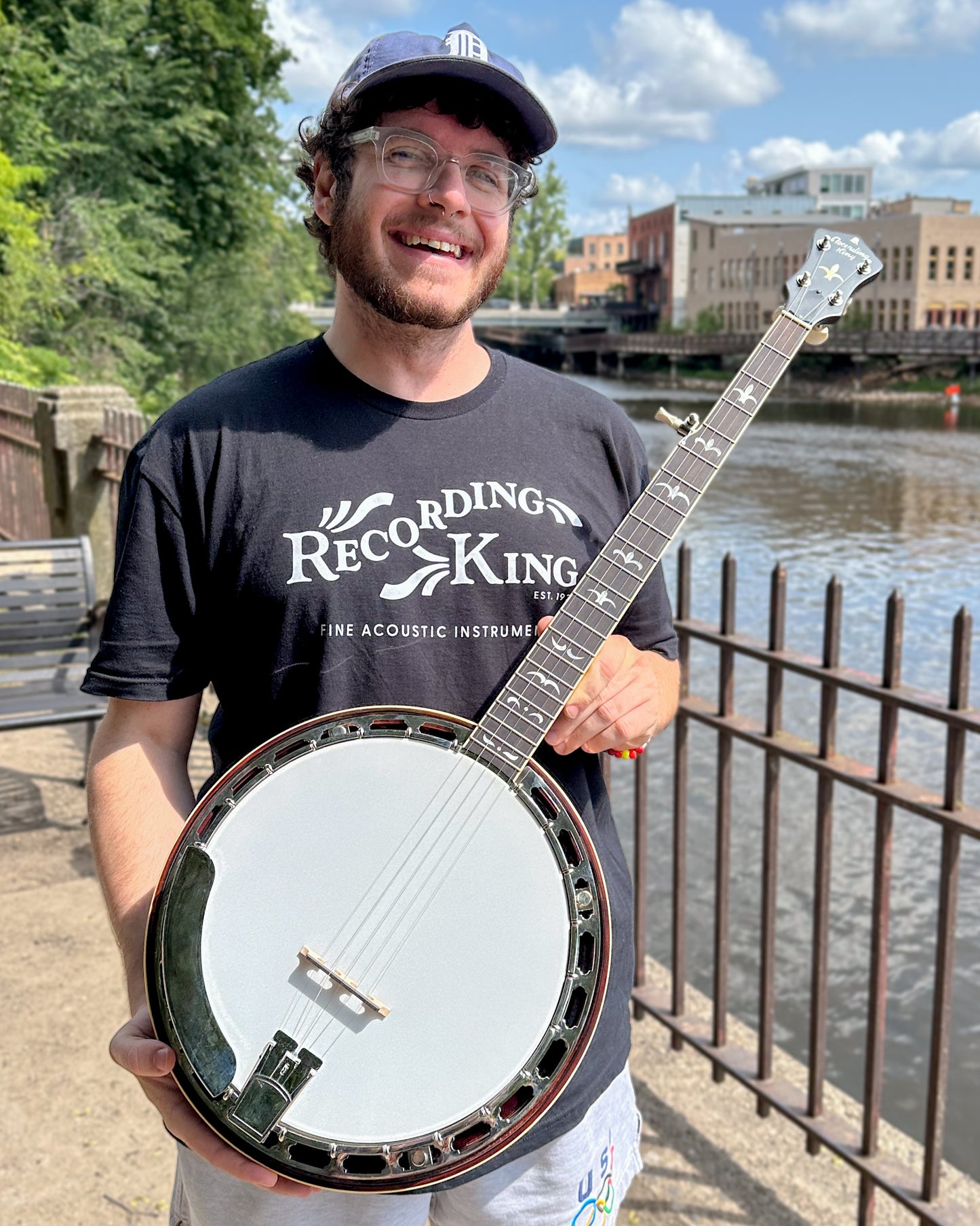Showroom photo of Recording King Madison Resonator Banjo, Maple