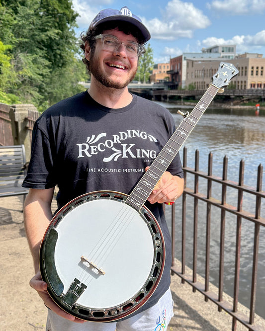 Showroom photo of Recording King Madison Resonator Banjo, Maple