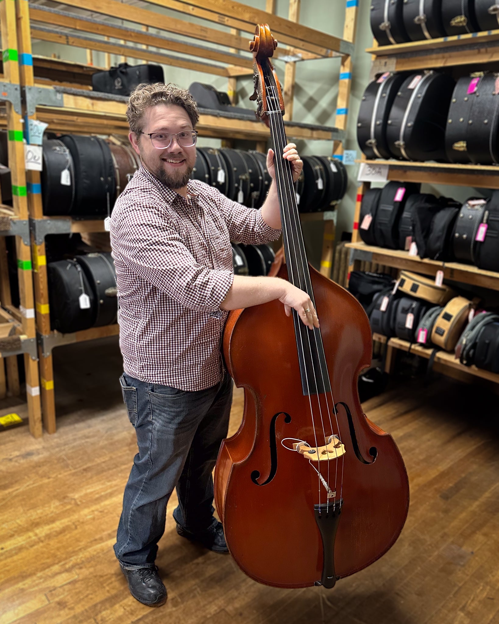 Ernst Heinrich Roth 3/4 Upright Bass (1966) – Elderly Instruments