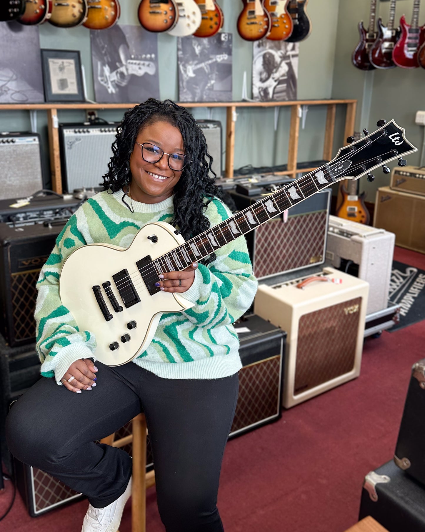 Showroom photo of ESP LTD EC-401 Electric Guitar (2021)