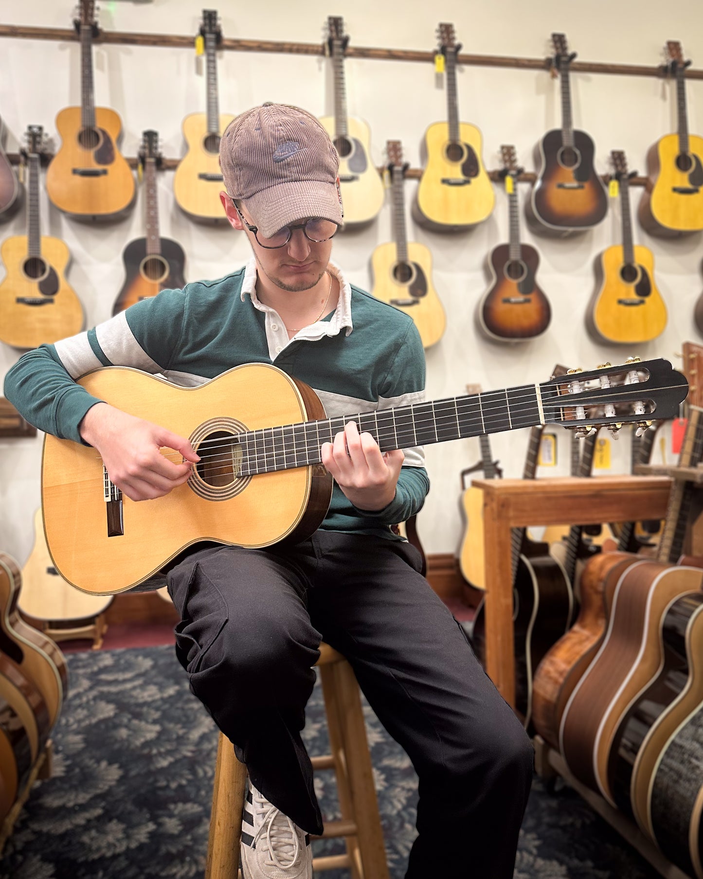 Showroom photo of G.V. Rubio Hauser Model Classical Guitar (2002)