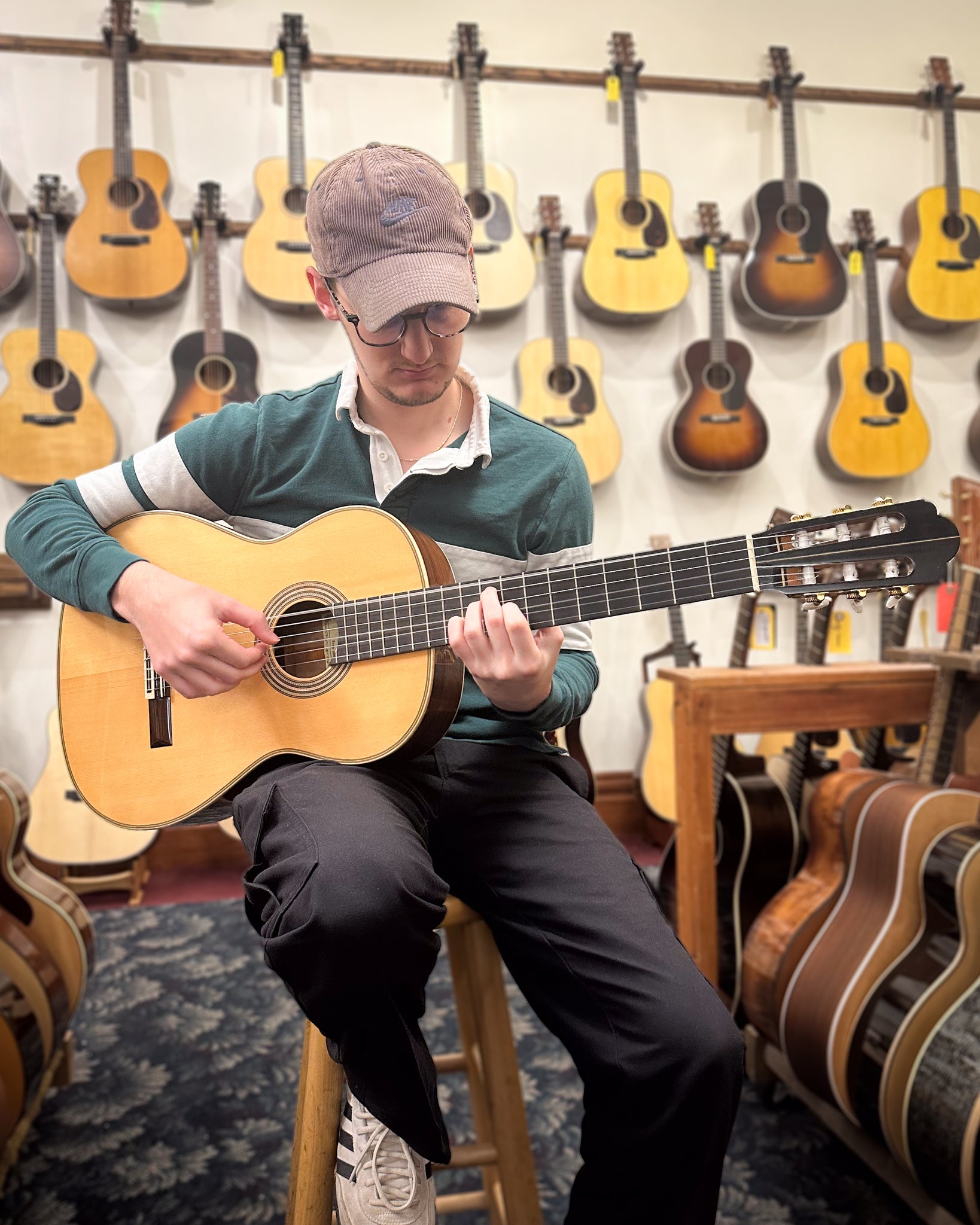 Showroom photo of G.V. Rubio Hauser Model Classical Guitar (2002)