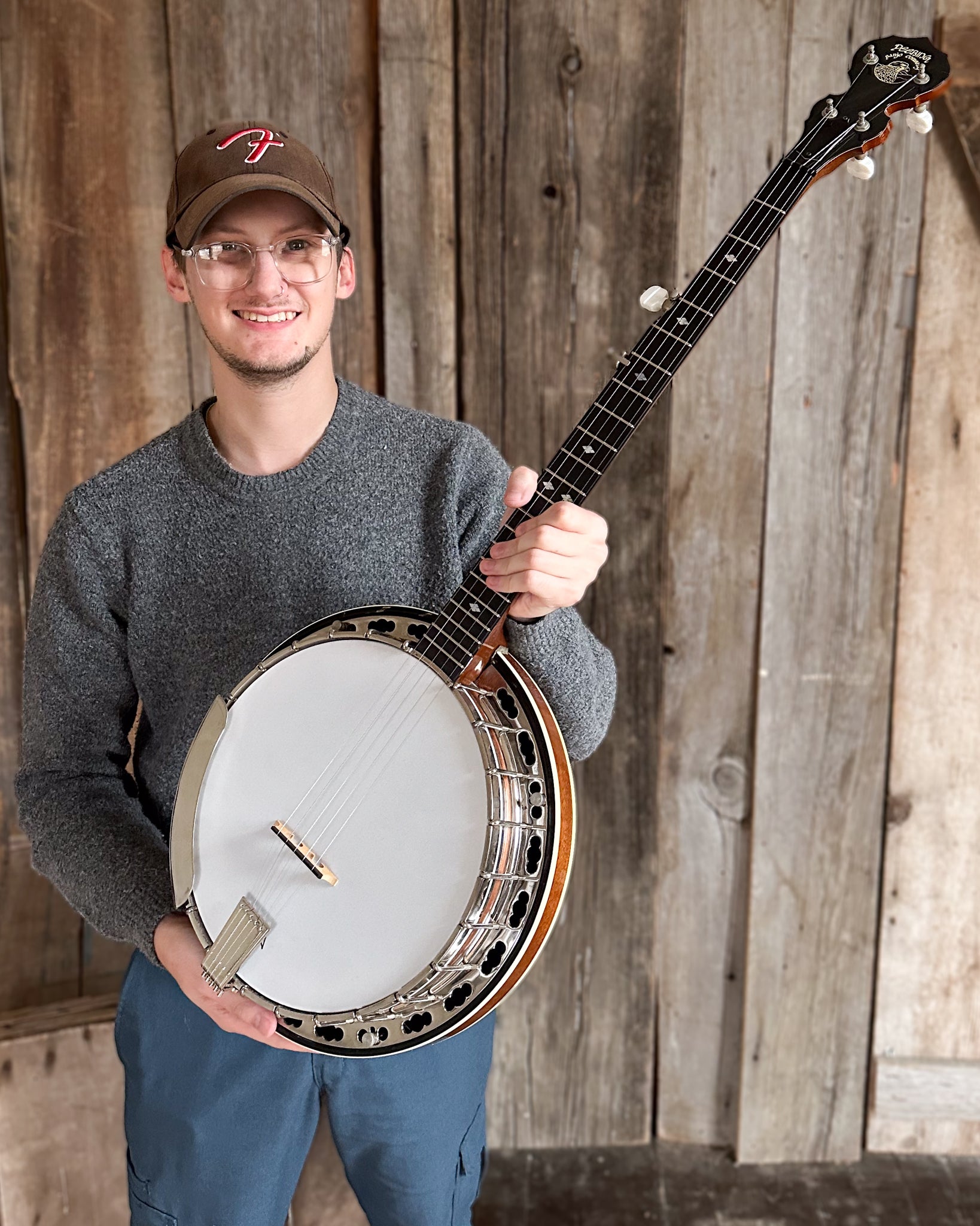 Showroom photo of Deering Deluxe Resonator Banjo (1994)