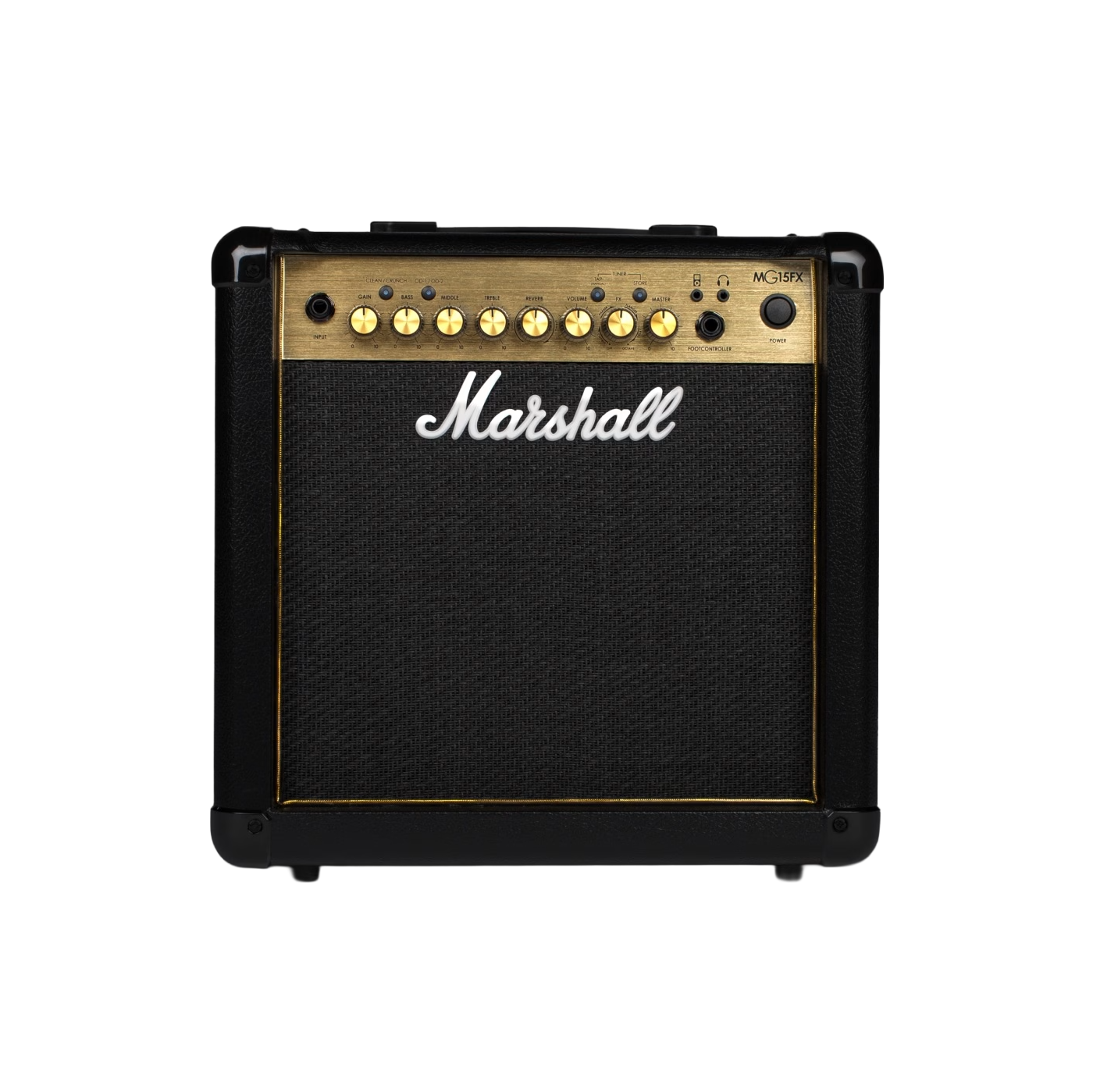 Front of Marshall MG15GFX Combo Amplifier