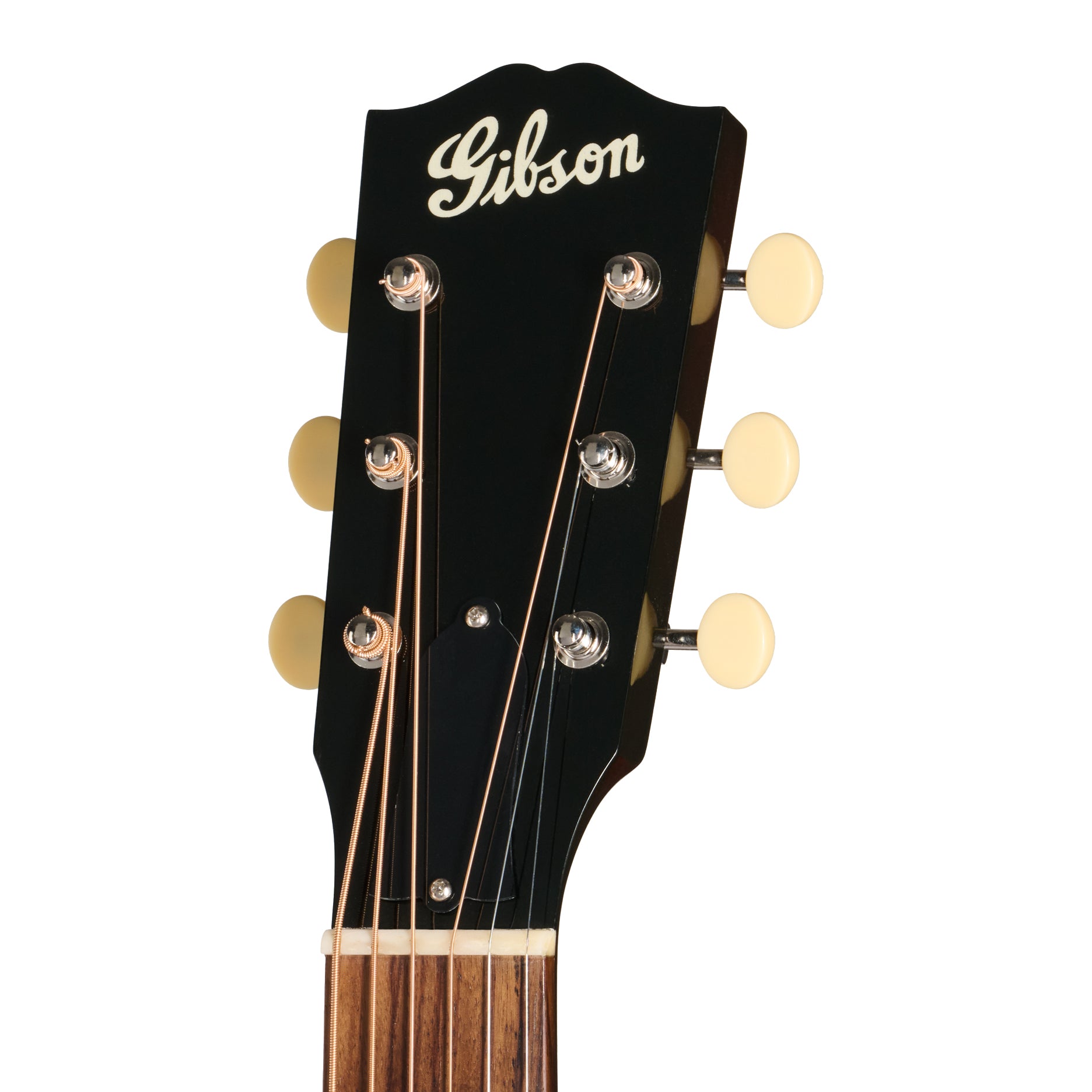 Headstock of Gibson L-00 Original Acoustic Guitar & Case, Vintage Sunburst (HiFi Pickup)
