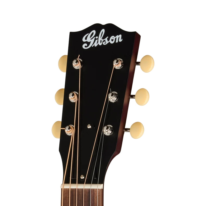 Headstock of Front of Gibson L-00 Century 12-Fret Acoustic Guitar & Case, Vintage Sunburst