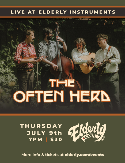 The Often Herd Live at Elderly Instruments!