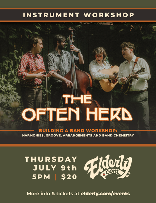Building a Band: Harmonies, Groove, Arrangements, and Band Chemistry w/ The Often Herd