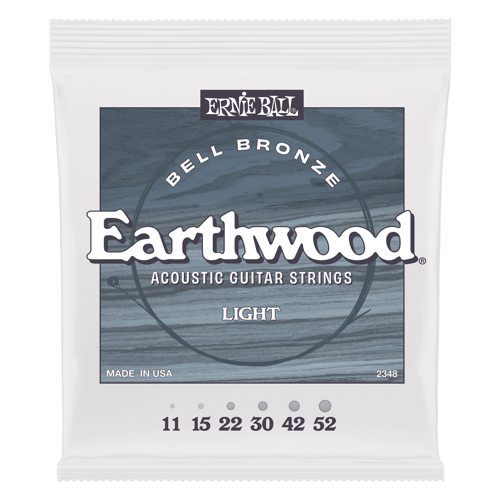 Ernie Ball Earthwood Bell Bronze Light Acoustic Guitar String Set