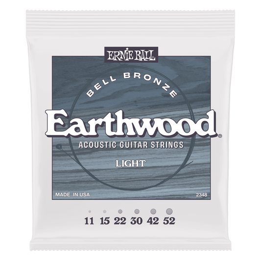 Ernie Ball Earthwood Bell Bronze Light Acoustic Guitar String Set
