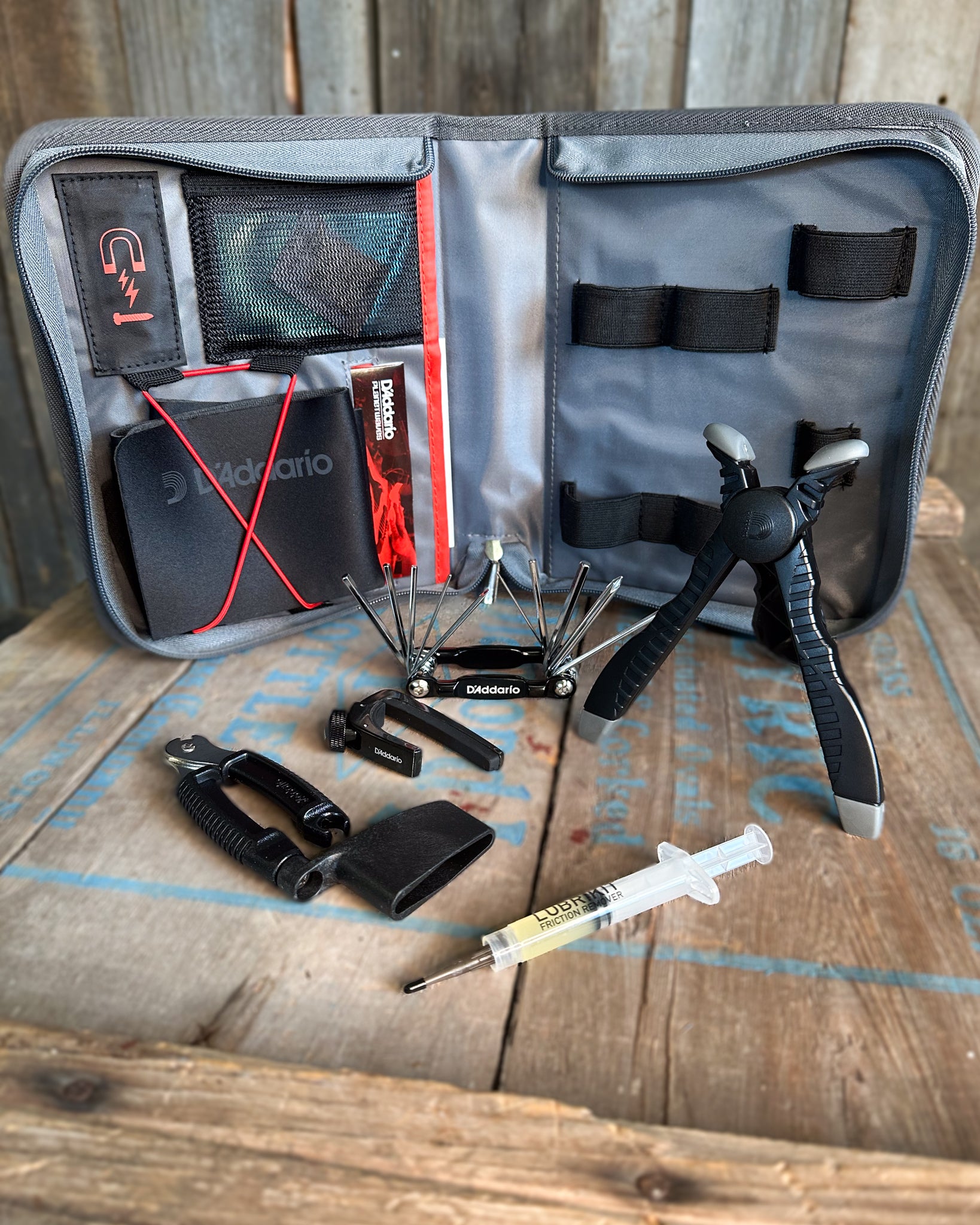 Showroom photo of D'Addario Bass Guitar Maintenance Kit