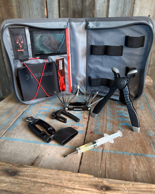 Showroom photo of D'Addario Bass Guitar Maintenance Kit