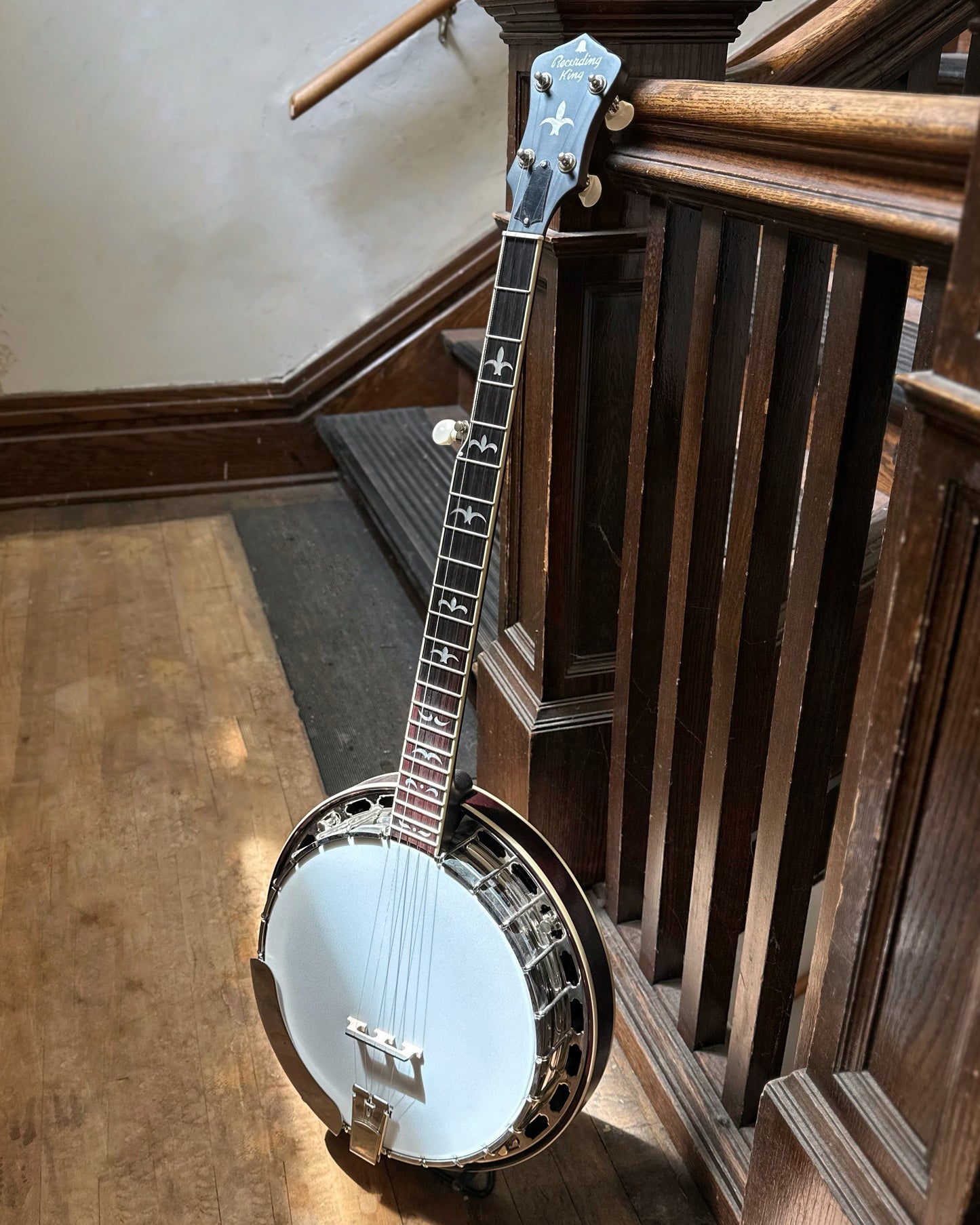 Showroom photo of Recording King Madison Resonator Banjo, Maple