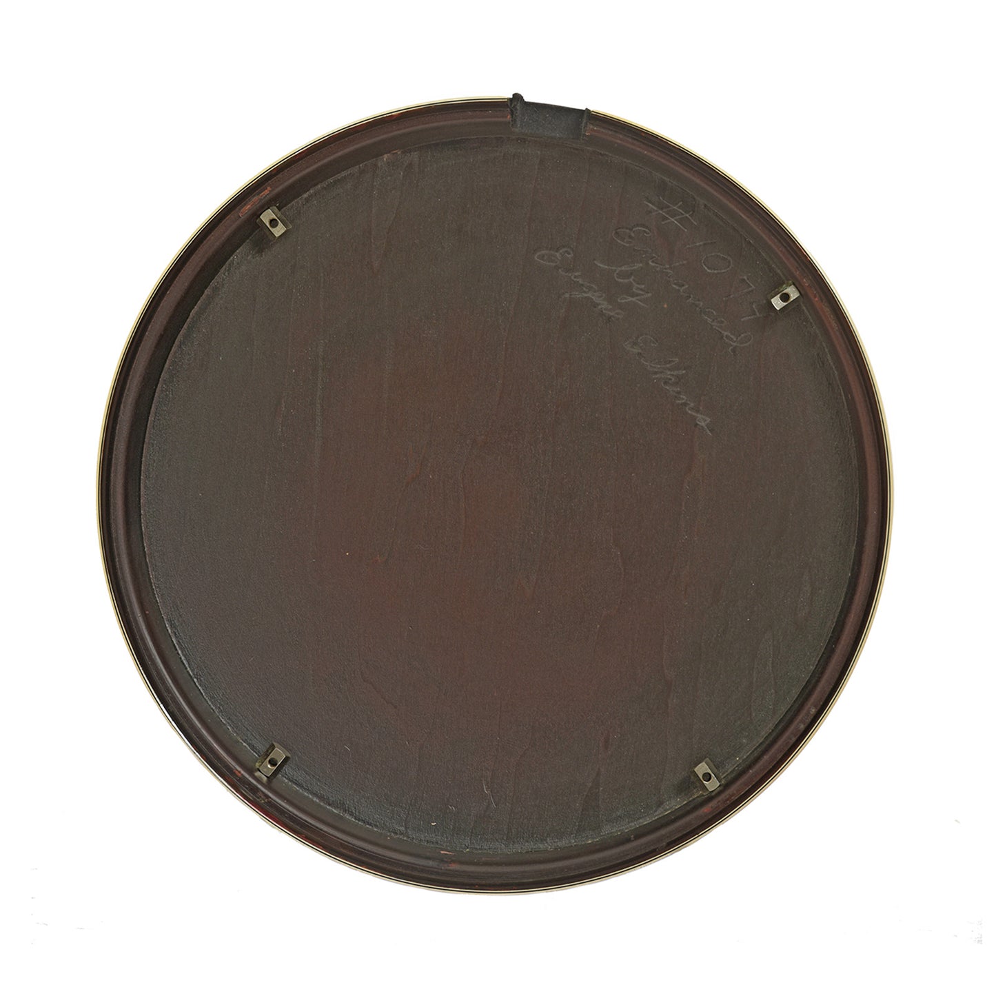 Signature inside of resonator of Earl Scruggs Standard Resonator Banjo