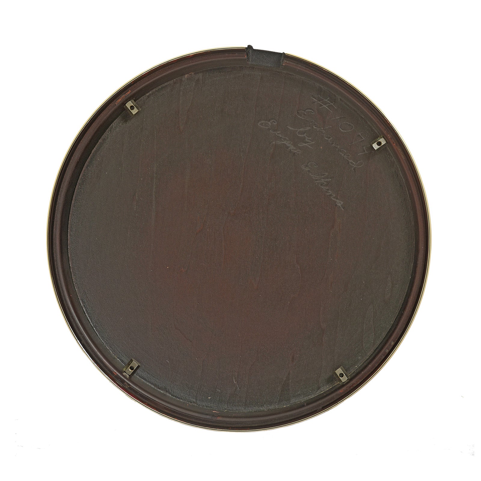 Signature inside of resonator of Earl Scruggs Standard Resonator Banjo