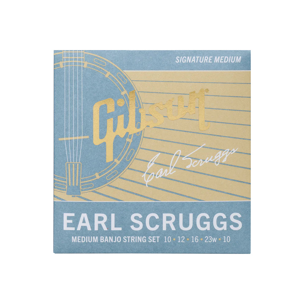 Front of Gibson Earl Scruggs Signature Banjo Strings, Medium