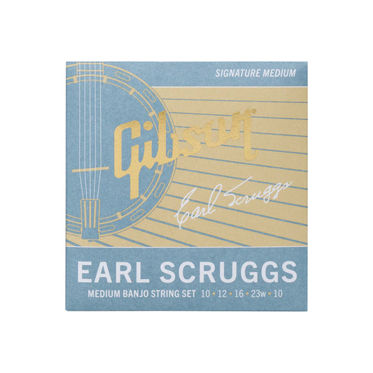 Front of Gibson Earl Scruggs Signature Banjo Strings, Medium