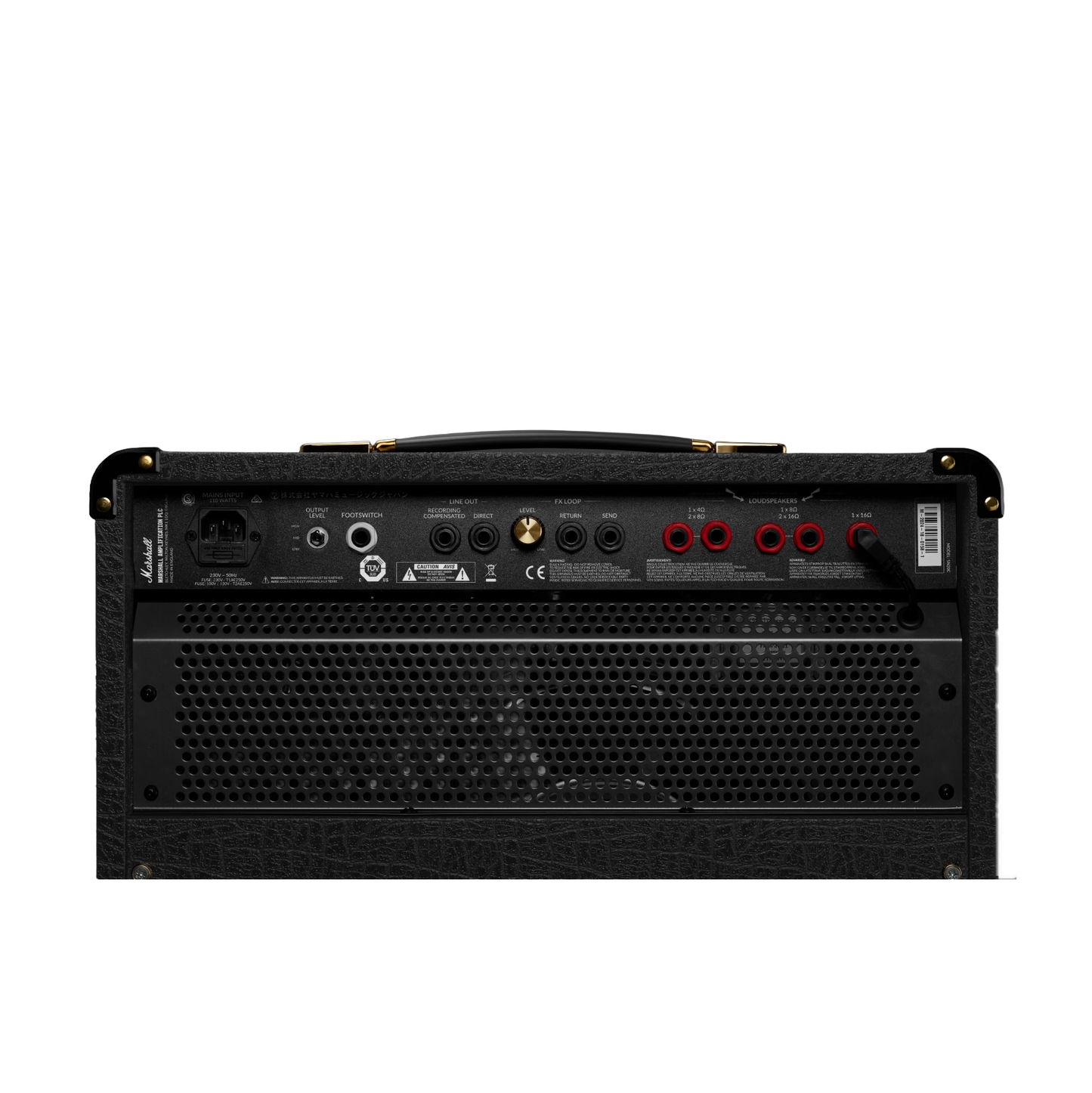Back of Marshall SN20H Studio 900 Amplifier Head