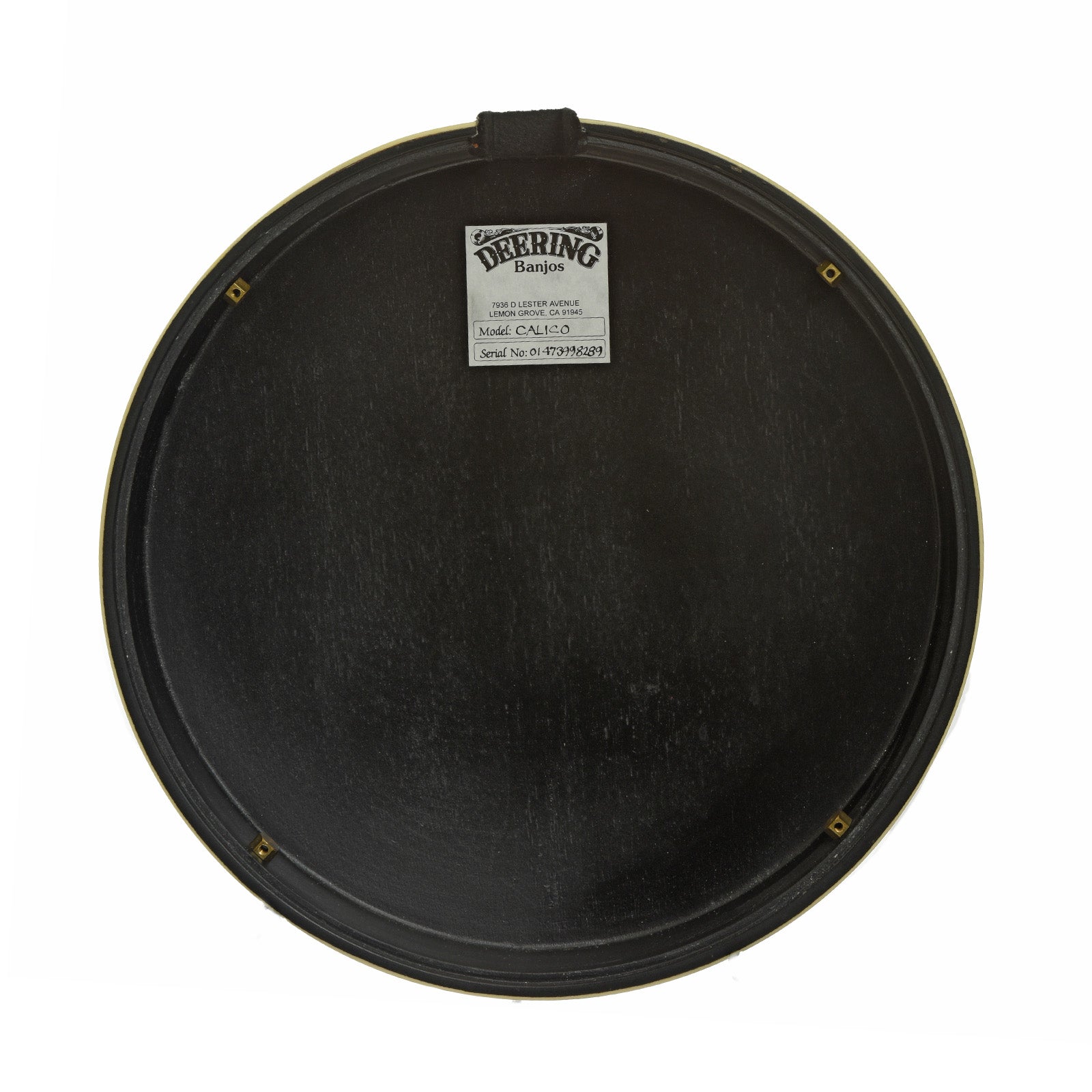 Serial number for Deering Calico Resonator Banjo