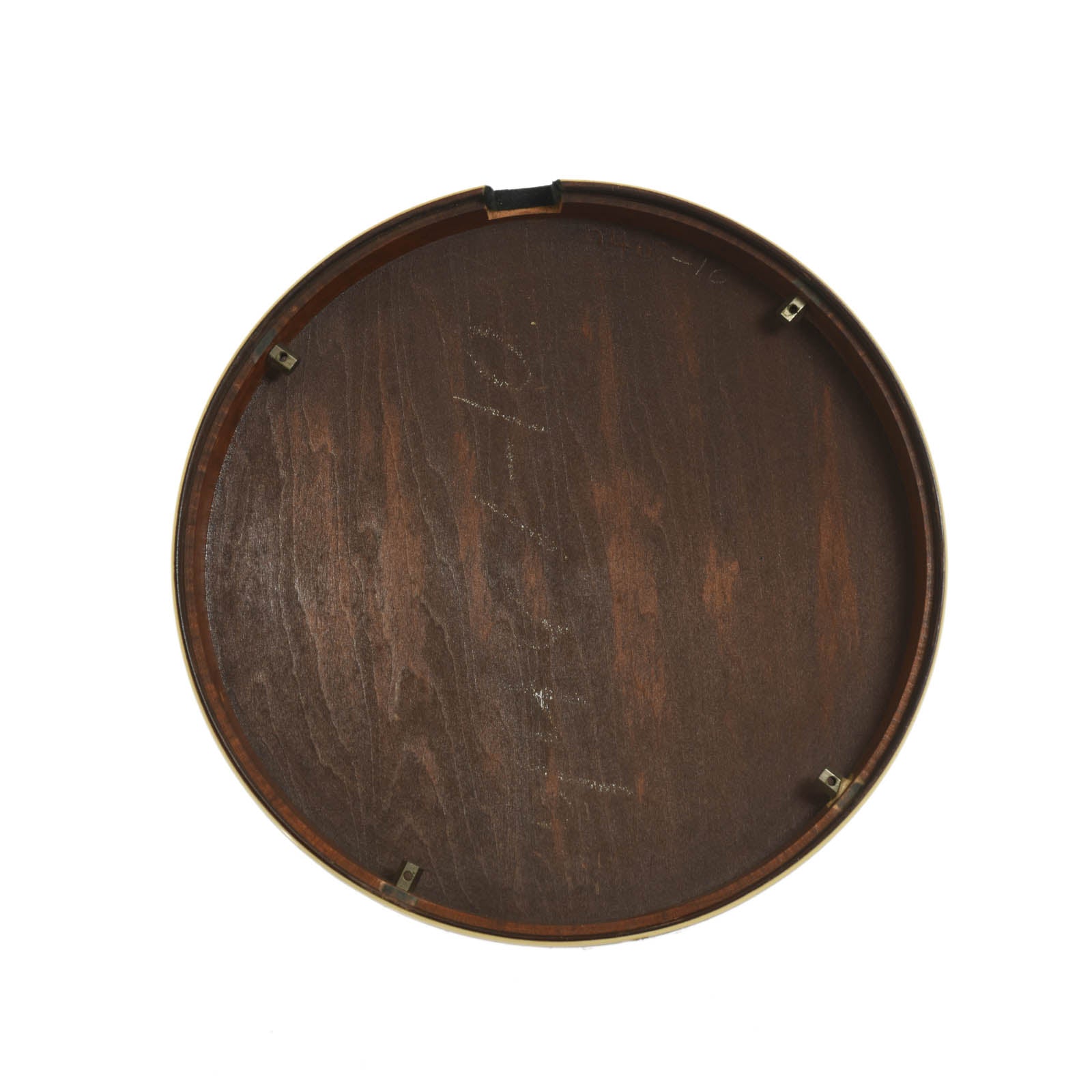 Inside pot of Gibson PB-3 Flathead Plectrum Banjo