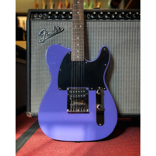 Showroom photo of Squier Sonic Esquire H, Ultraviolet