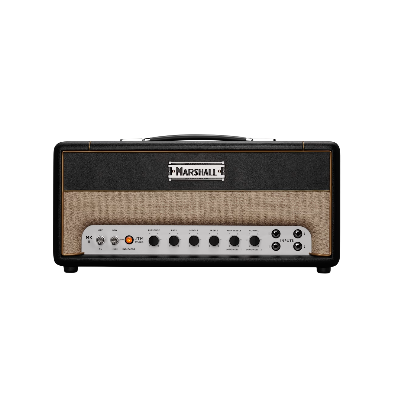 Front of Marshall ST20H Studio JTM Amplifier Head