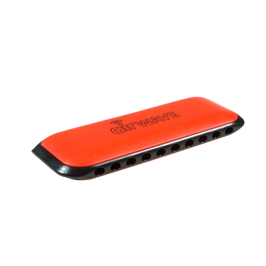 Front an side of Suzuki AW-1 Air Wave Harmonica for Kids