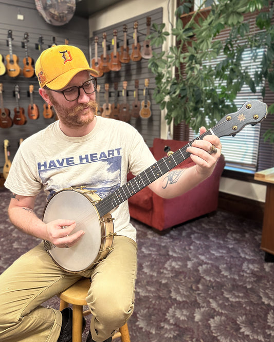 Pisgah Laydie 12" Openback Banjo & Gigbag - Short Scale