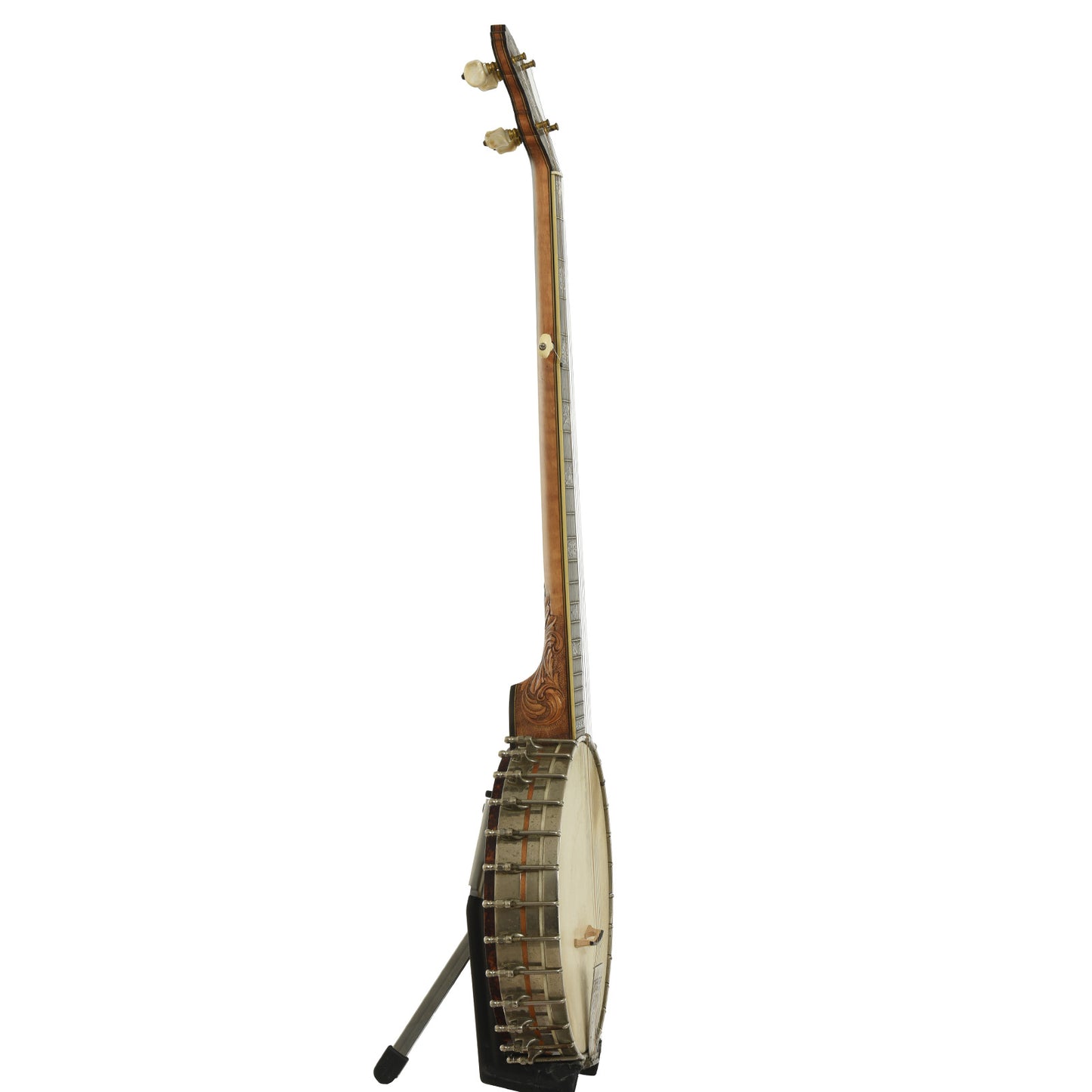 Side of Fairbanks Whyte Laydie No.7 Open Back Banjo