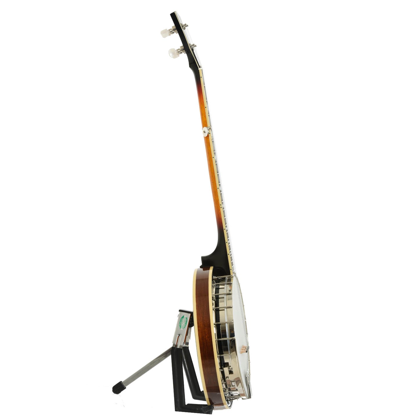 Side of Gold Tone Mastertone OB-2 Bowtie Banjo