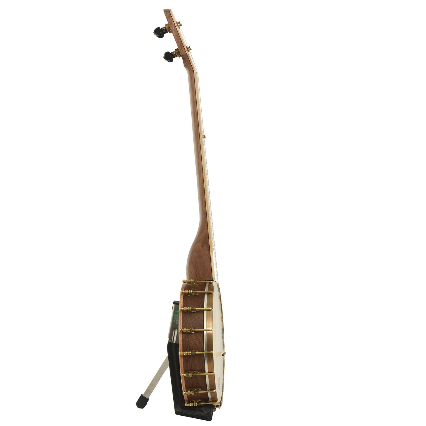 Side of Pisgah Appalachian 11" Lefthanded Openback Banjo 