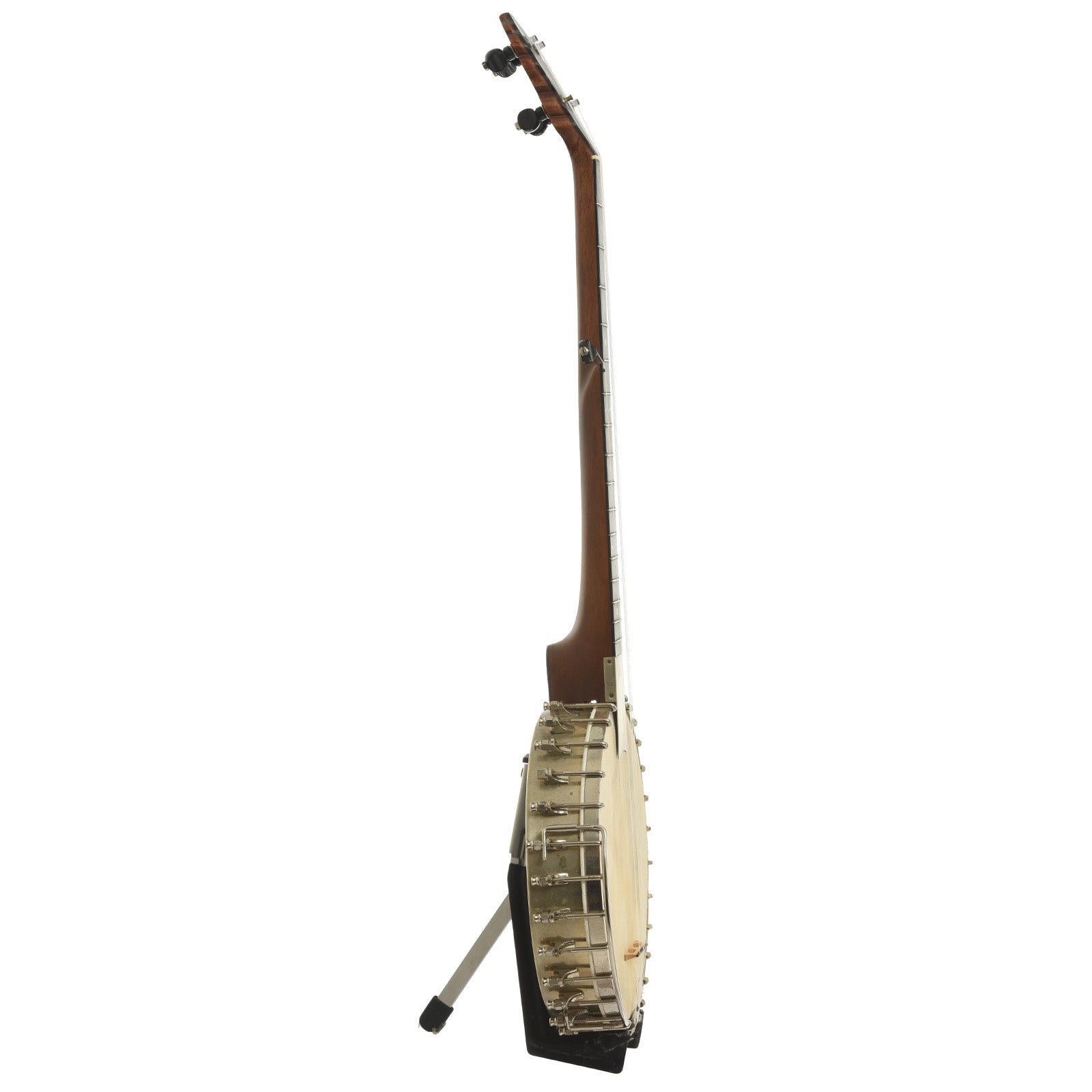 Side of H.C. Dobson Openback Banjo