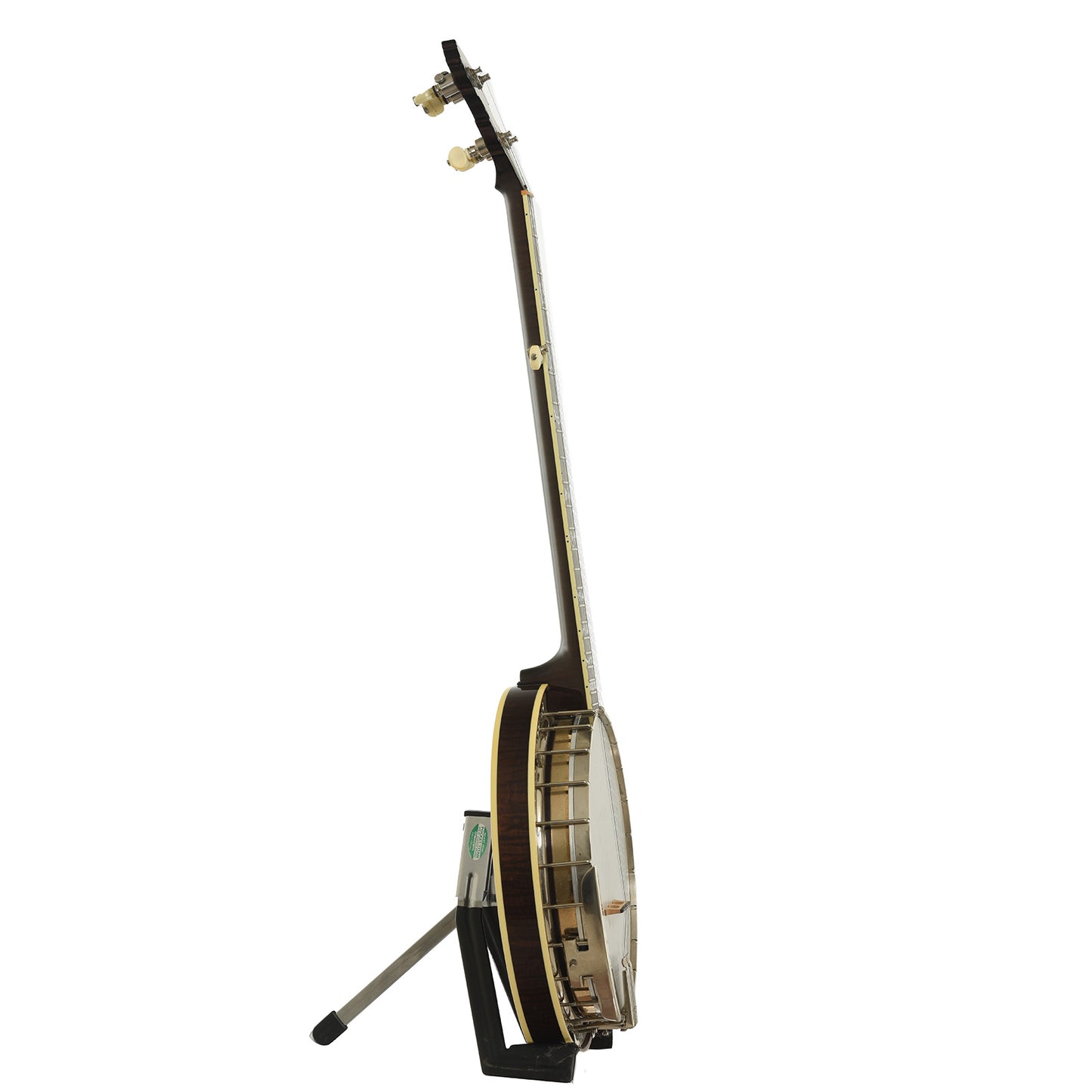 Side of Deering Tenbrooks Saratoga Star Resonator Banjo